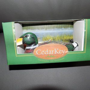 Cedar Key Sportsman's Service Decoy Classic Mallard Duck 6" -Wood NEW
